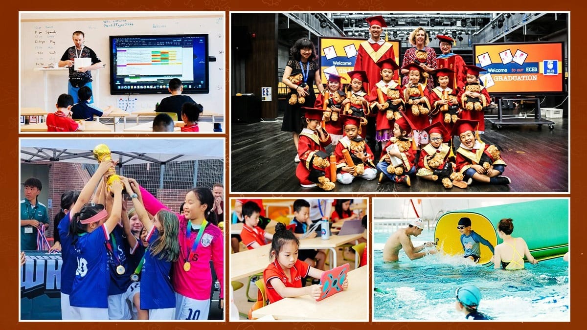 Xi'an Liangjiatan International School academics, sports, graduation, and swimming