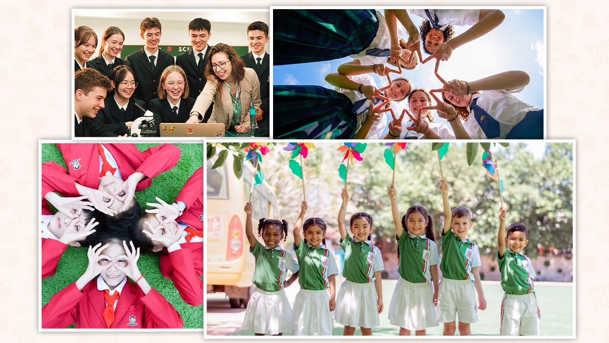 Maple Leaf International Schools Hainan diverse students in class and outdoors