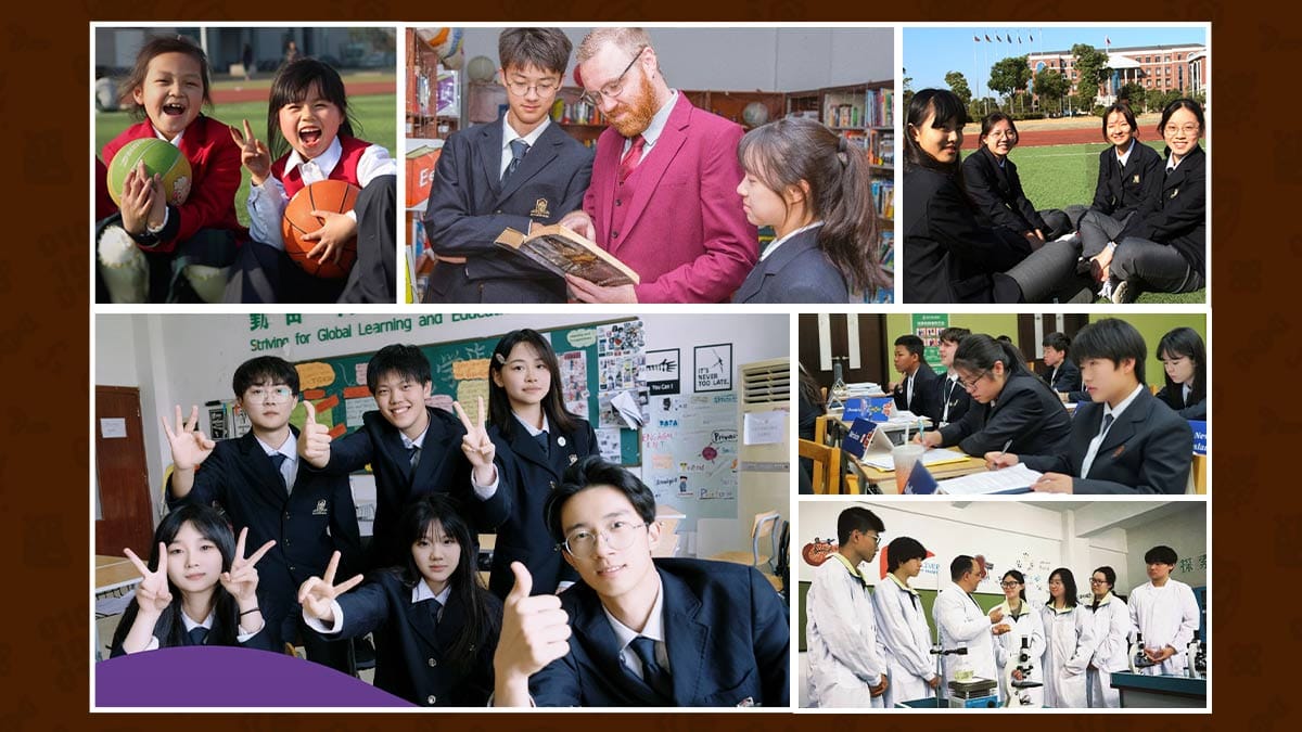 Maple Leaf International Schools in China students with teachers in class and labs