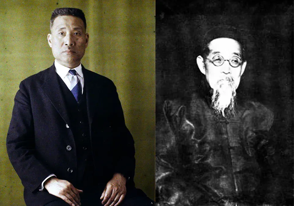 Yan Xiu and Zhang Boling, founders of Tianjin Nankai High School
