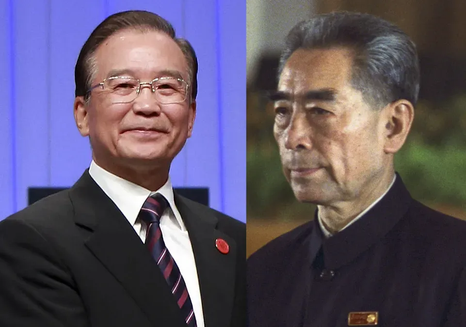 Zhou Enlai and Wen Jiabao, notable Tianjin Nankai High School graduates