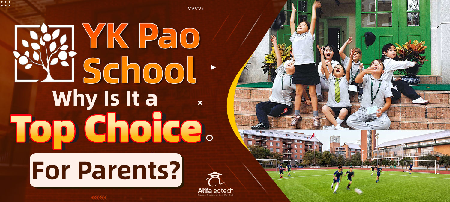 YK Pao School students celebrating outdoors and playing sports showcasing top choice education.