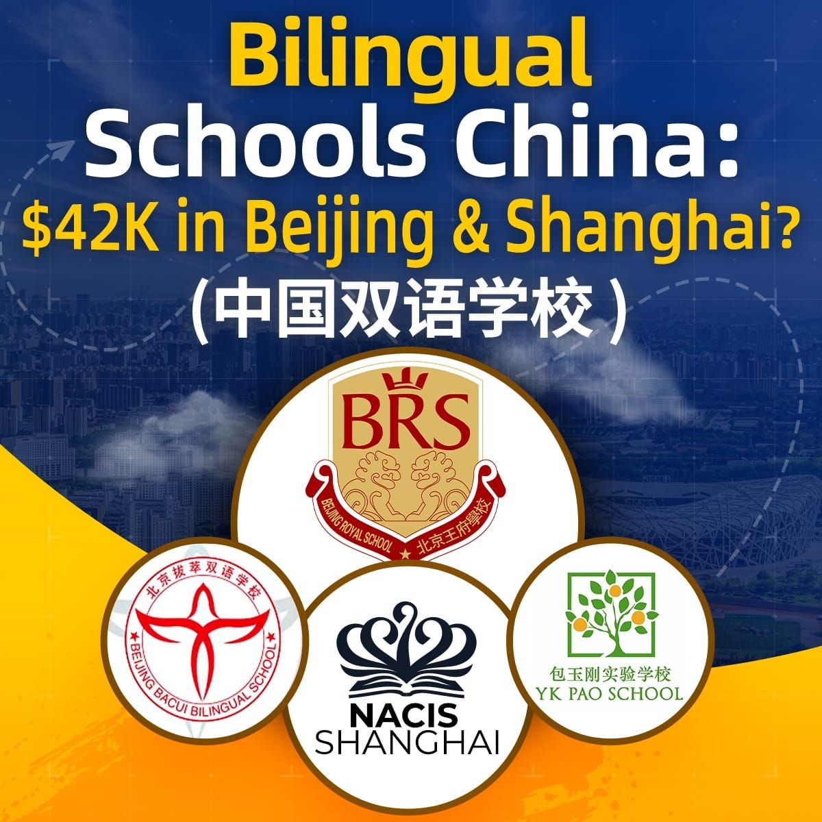 Bilingual Schools China: $42K in Beijing & Shanghai?