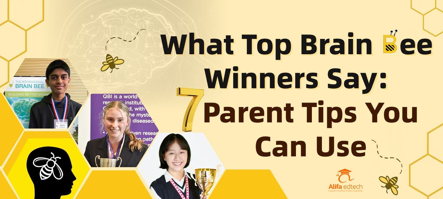 Brain Bee champions reveal parent strategies to help students win neuroscience competitions