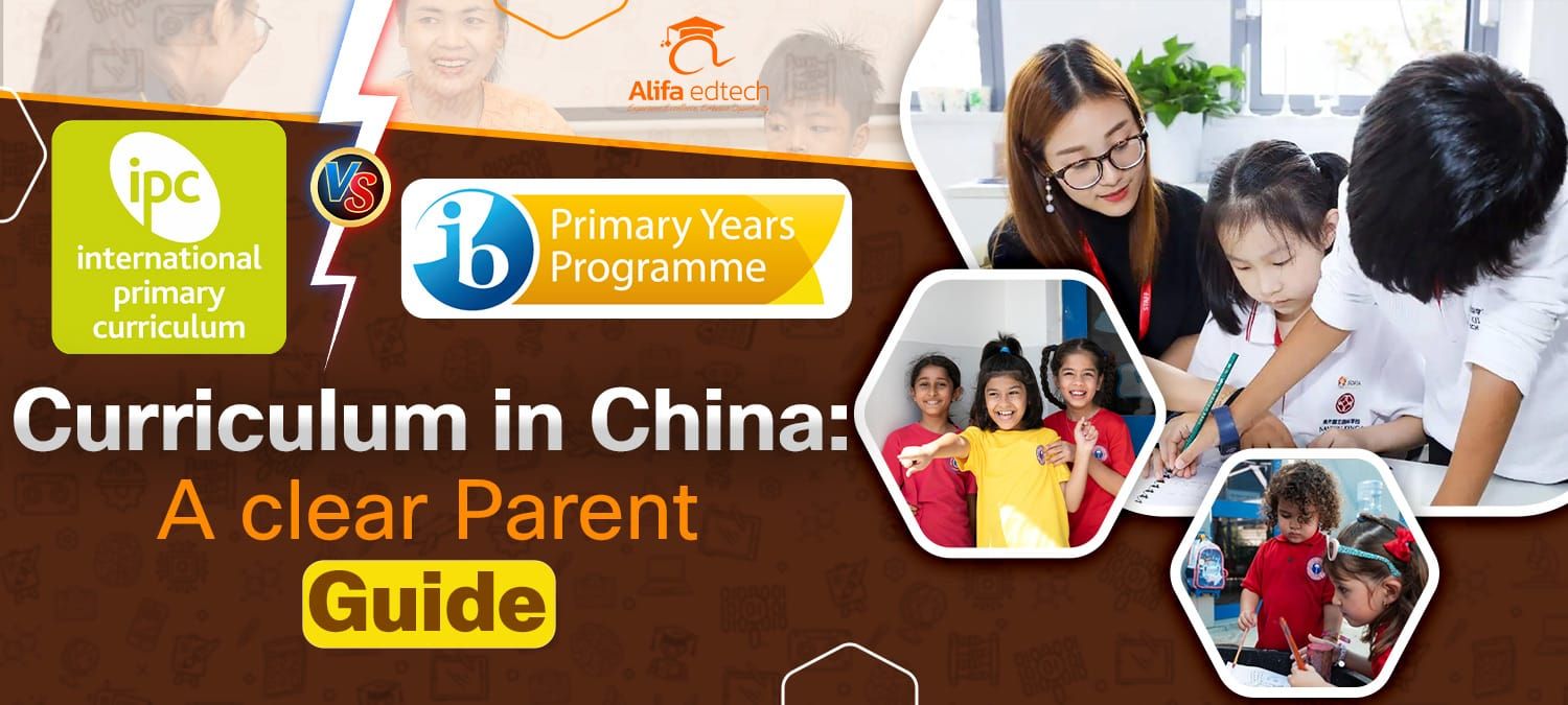 IPC vs IB-PYP Curriculum comparison showing international primary education programs in China