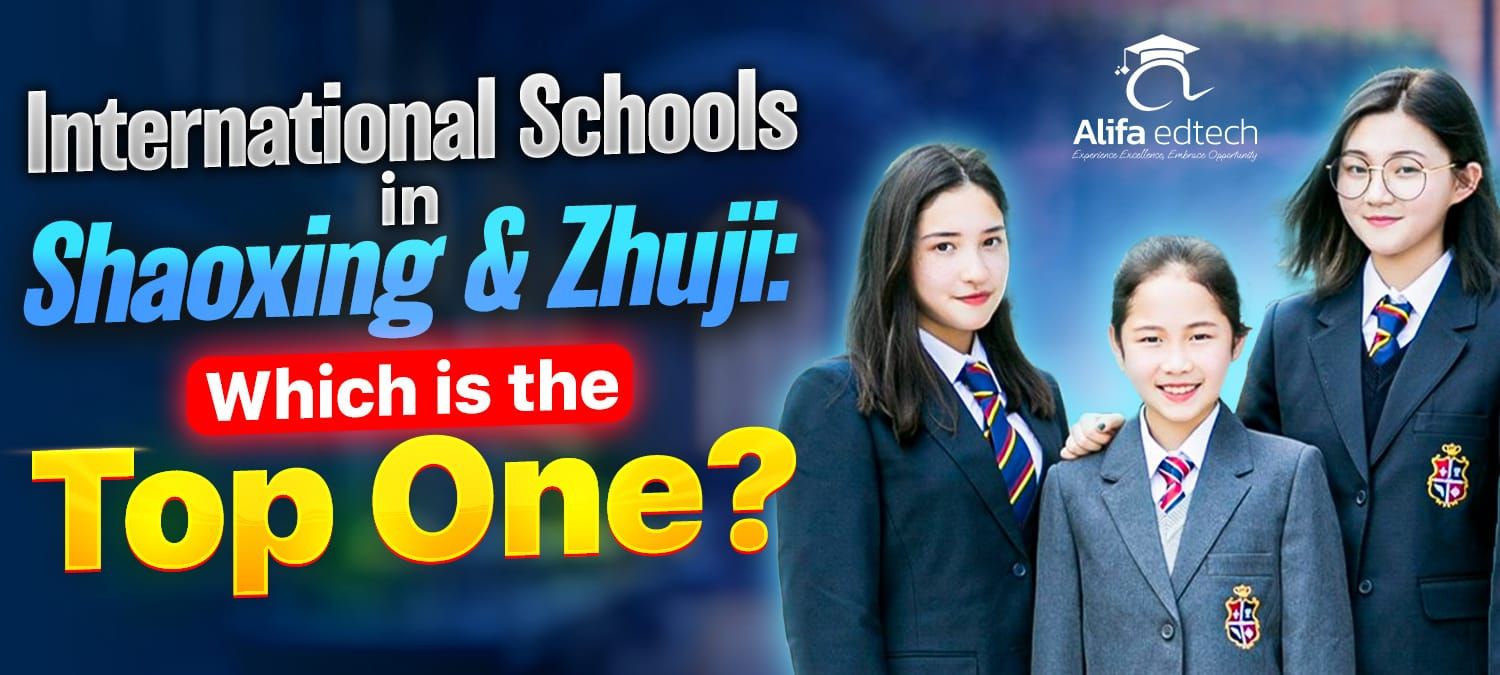 International schools in Shaoxing & Zhuji comparison guide with students in uniforms