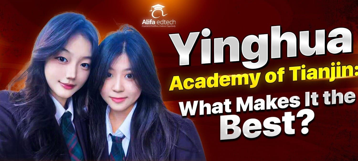 Yinghua Academy of Tianjin students in uniforms showcase educational excellence