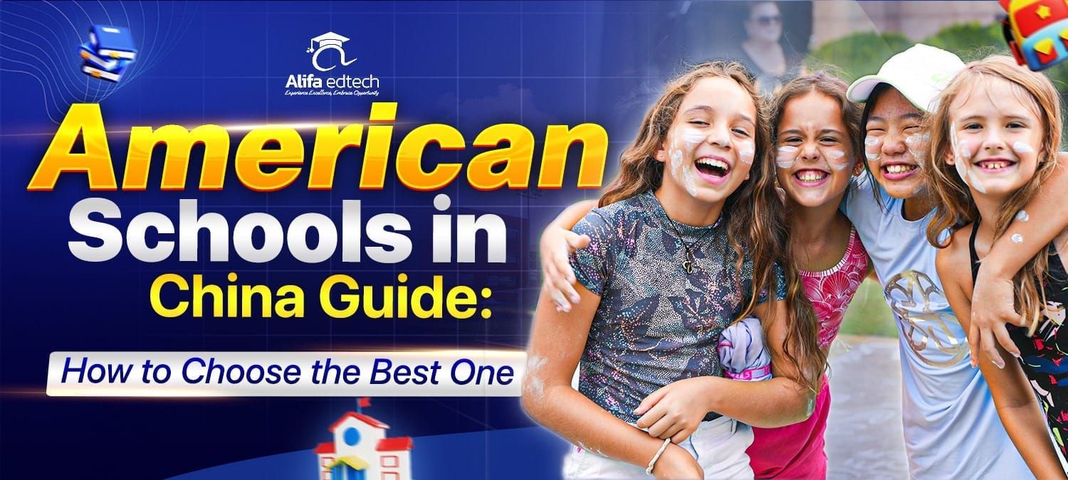 American Schools in China Guide: smiling kids enjoying outdoor activities at school