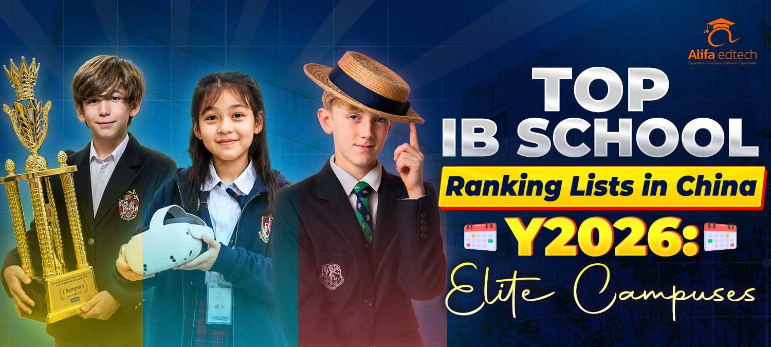 IB School Ranking Lists in China Y2026—Elite Campuses Blog Cover with students