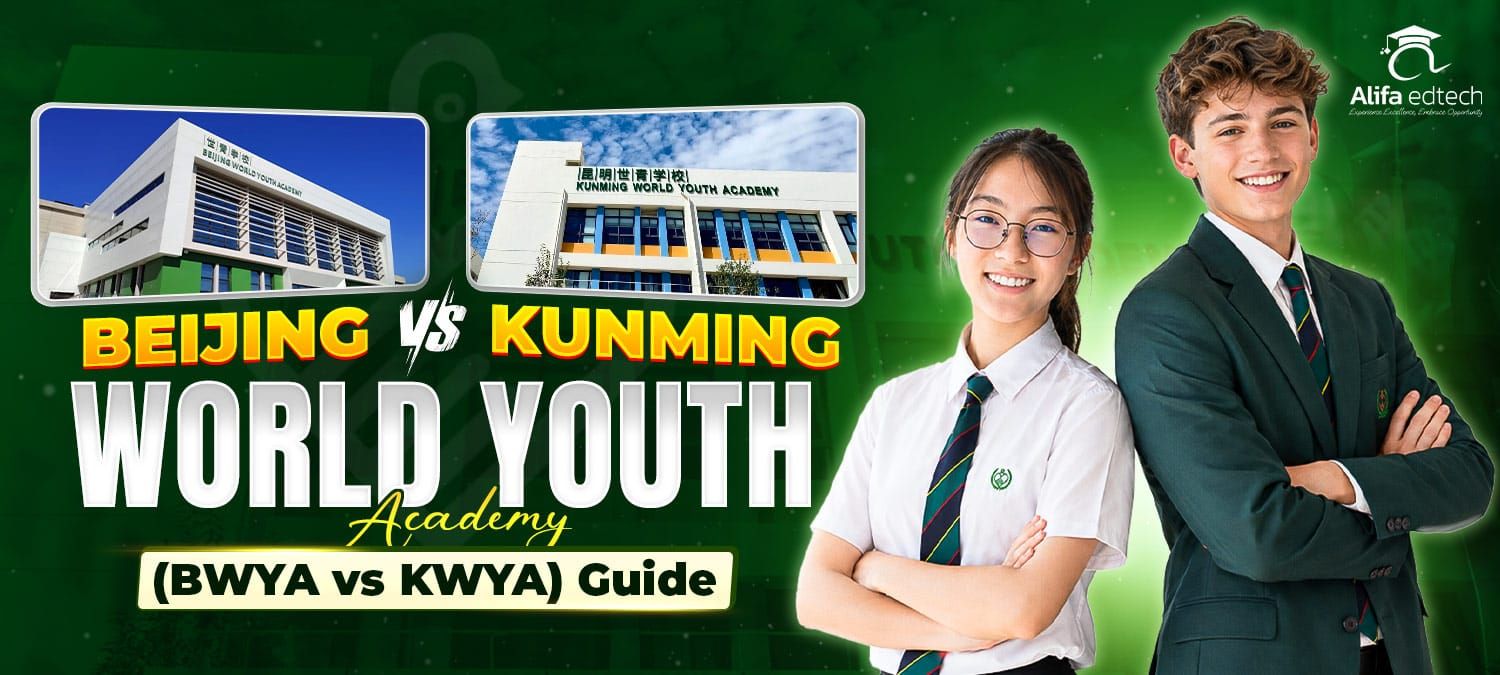 Beijing vs Kunming World Youth Academy (BWYA vs KWYA) guide with students and campuses