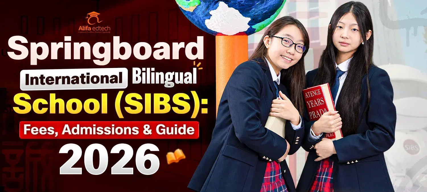 Springboard International Bilingual School students on the Beijing campus