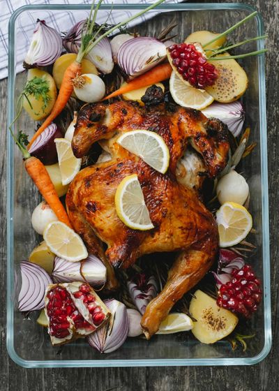 Juicy Chicken And Roasted Vegetables Recipe You Can Make
