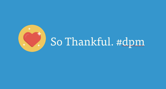 Thank you, DPM