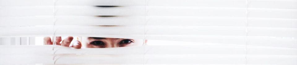 photography of person peeking