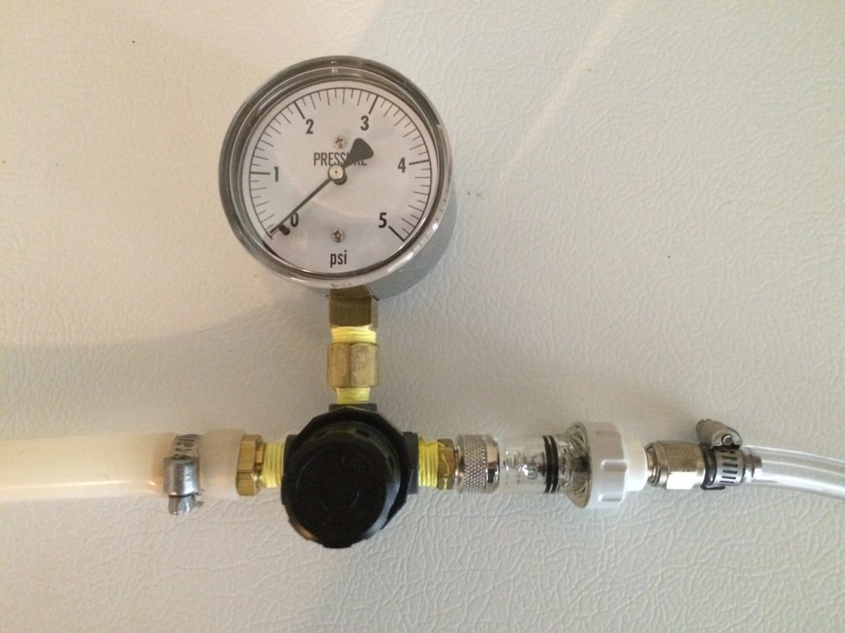 Low Pressure Regulator and Gauge