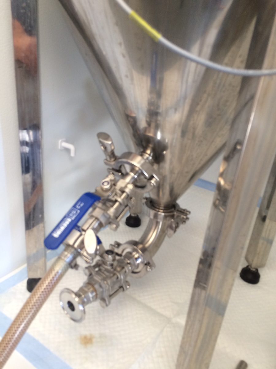 pump over into fermenter