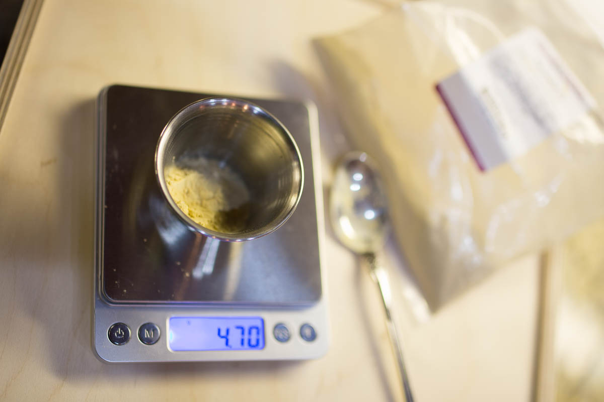 Nutrient Addition Measured out