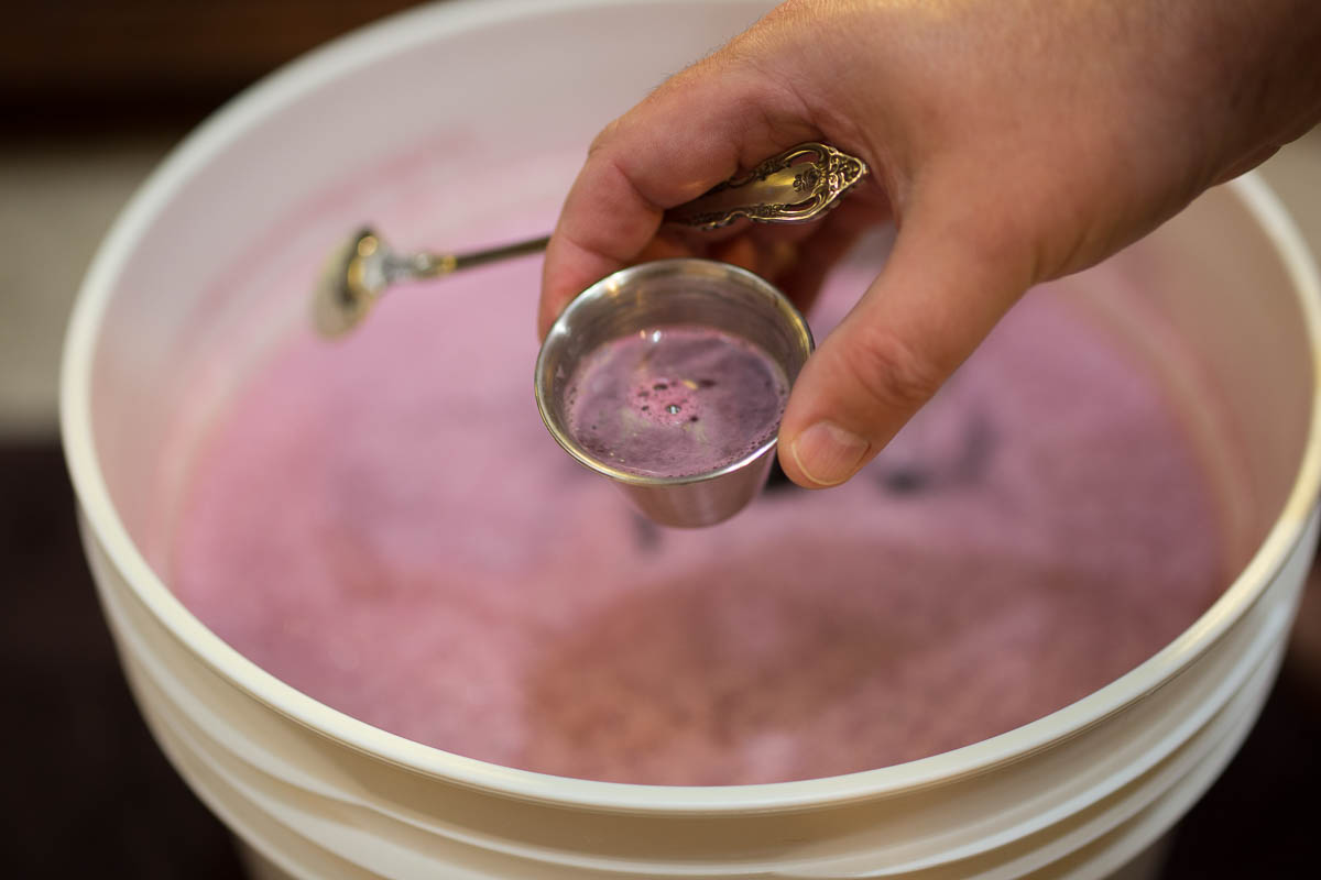 Mixed nutrients in must