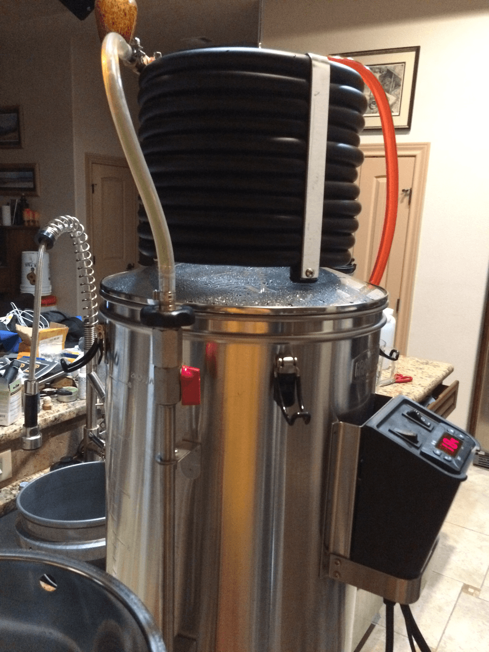 Grainfather... unboxing and first brewday gallery