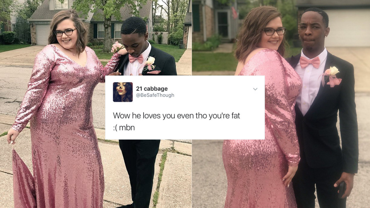 Teen Defends Girlfriend After Negative Comments on Prom Photos