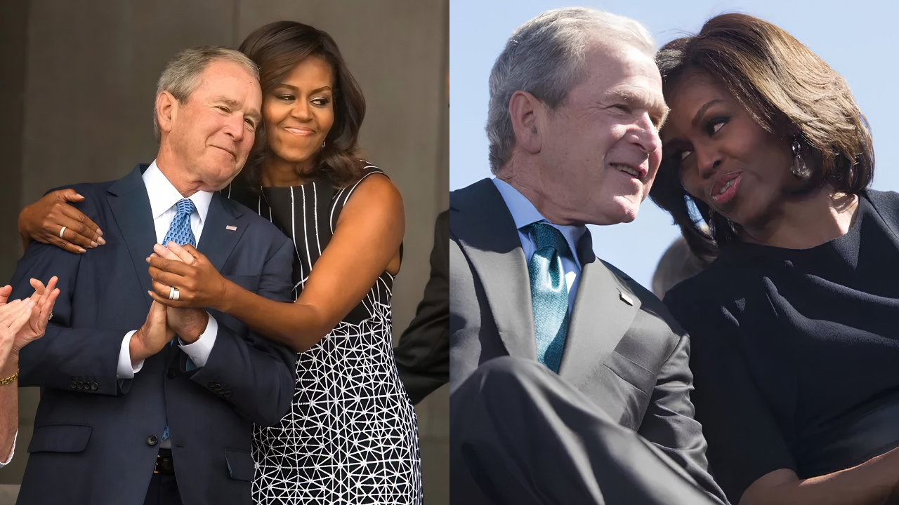 Michelle Obama and George W. Bush Maintain an Unlikely Friendship