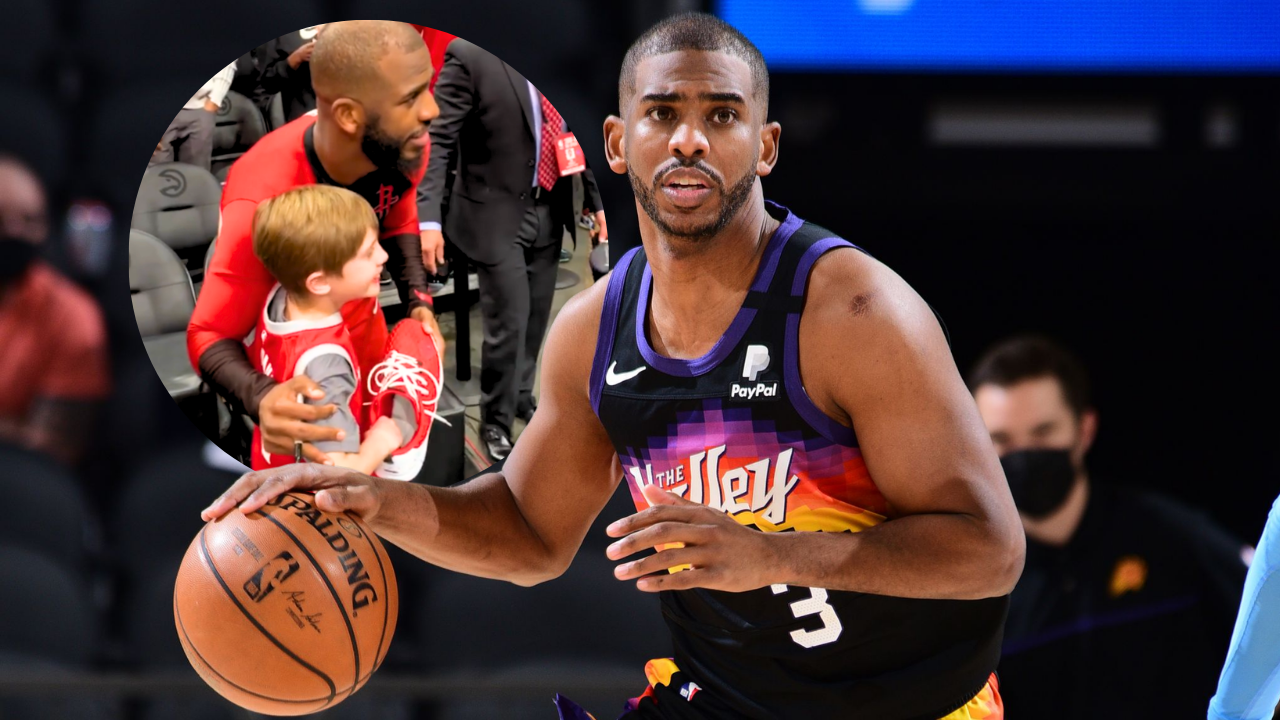 Chris Paul Gives Young Fan a Memorable Moment After Game