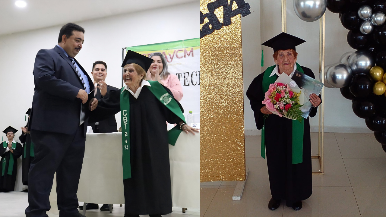 Irma Gloria Esquivel Earns High School Diploma at 84