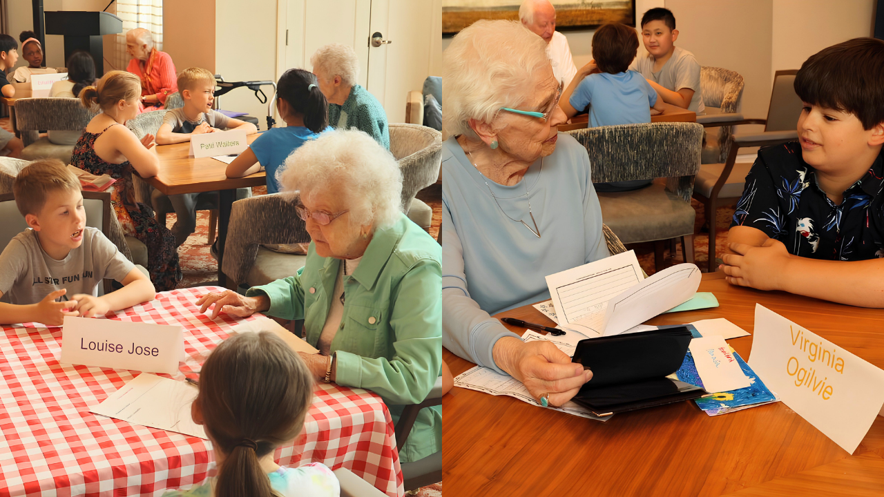 Students Meet Their Senior Pen Pals After a Year of Writing