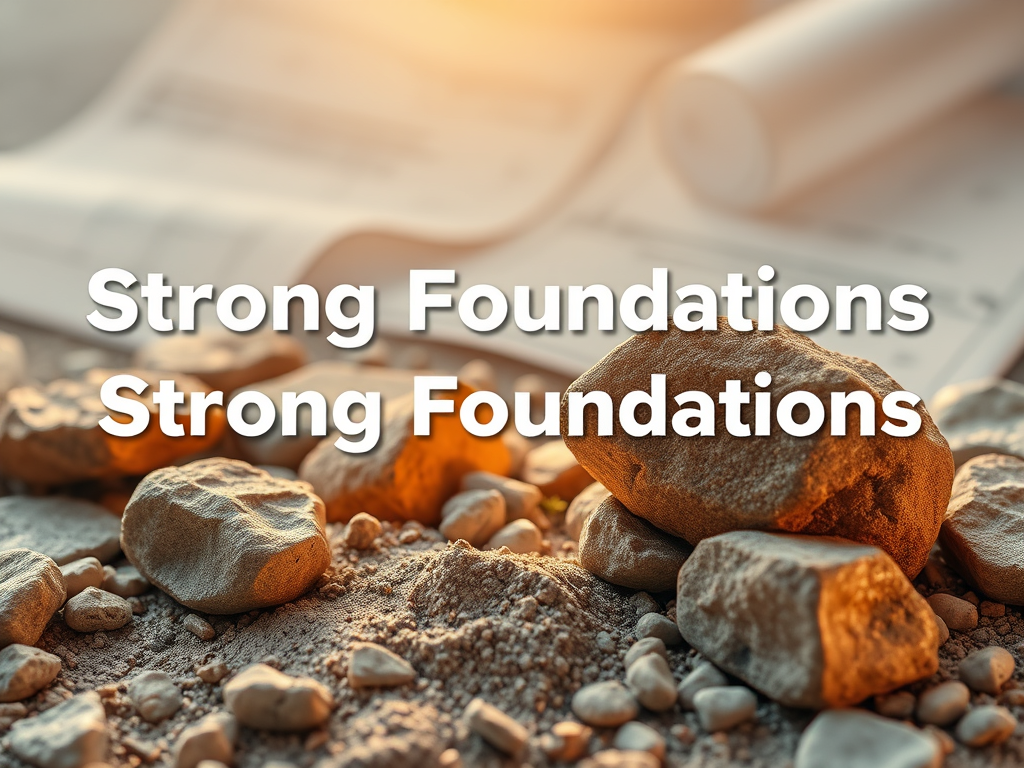 A Quick Word on the Foundation