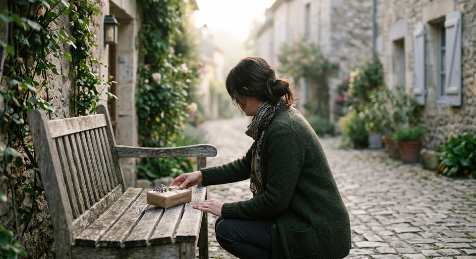 A person quietly performing an anonymous act of kindness, symbolizing hidden faithfulness and secrecy.