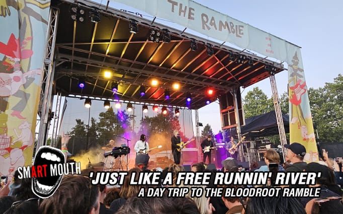 'Just like a free runnin' river'- A Day trip to the Bloodroot Ramble
