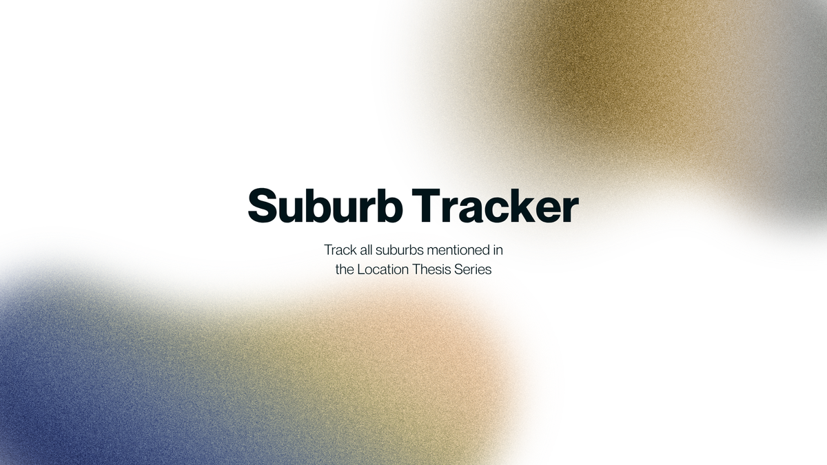 Suburb Tracker