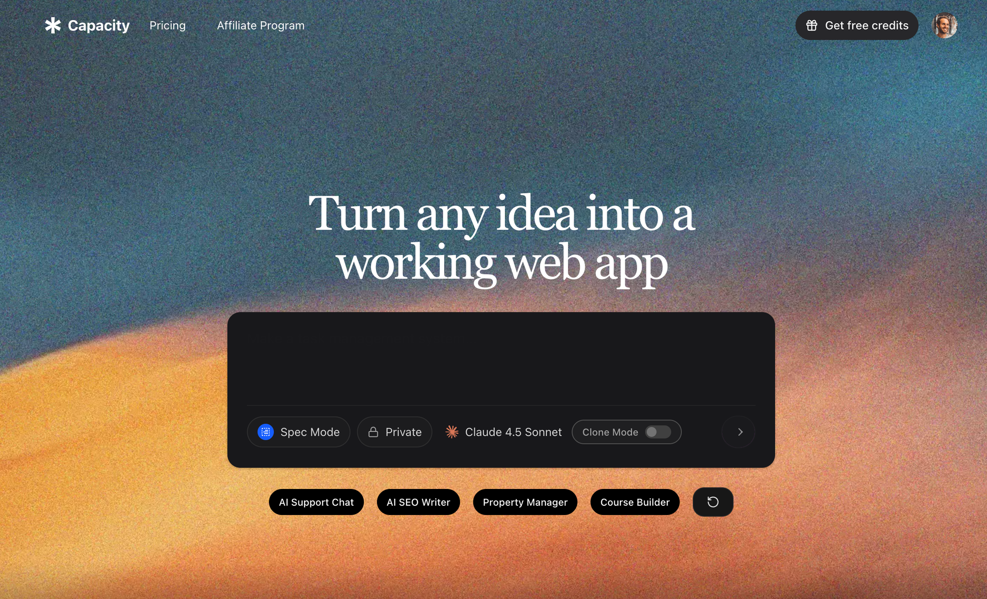 capacity.so alternative to replit