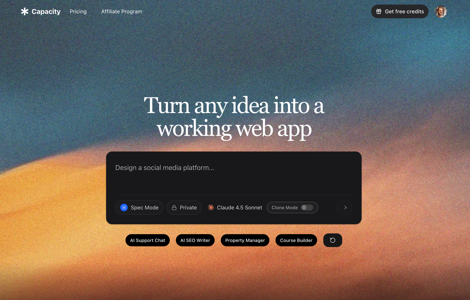 capacity.so alternative to lovable badge