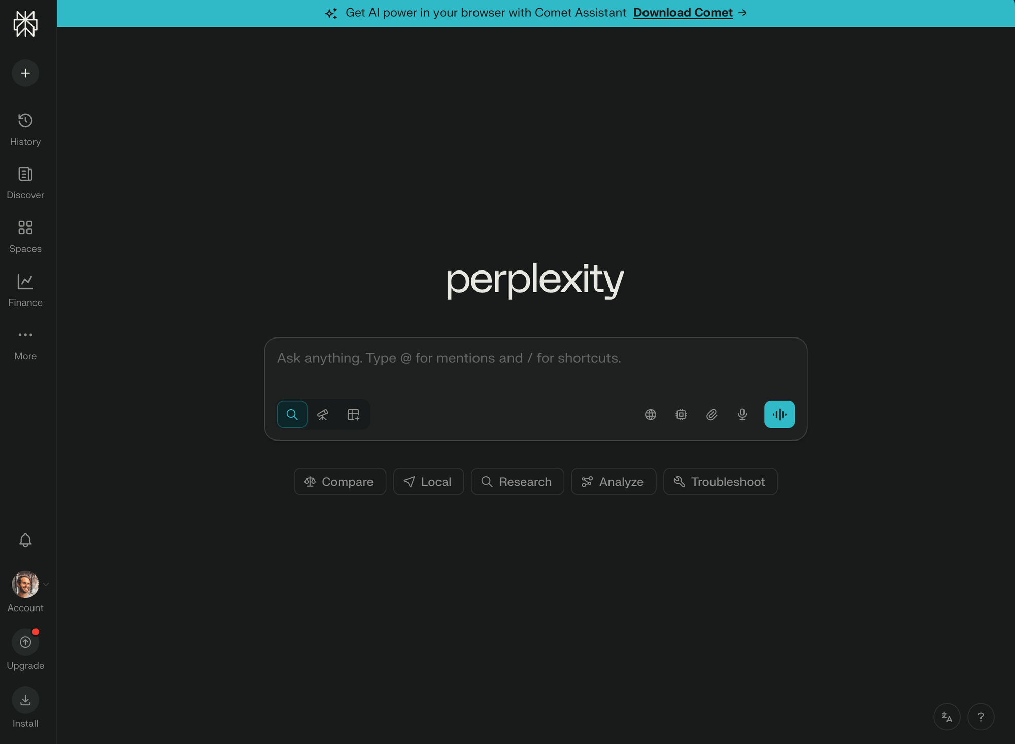 5. Perplexity – The AI-Powered Search Engine