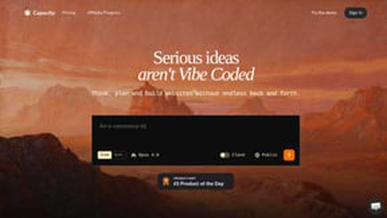 Capacity.so homepage