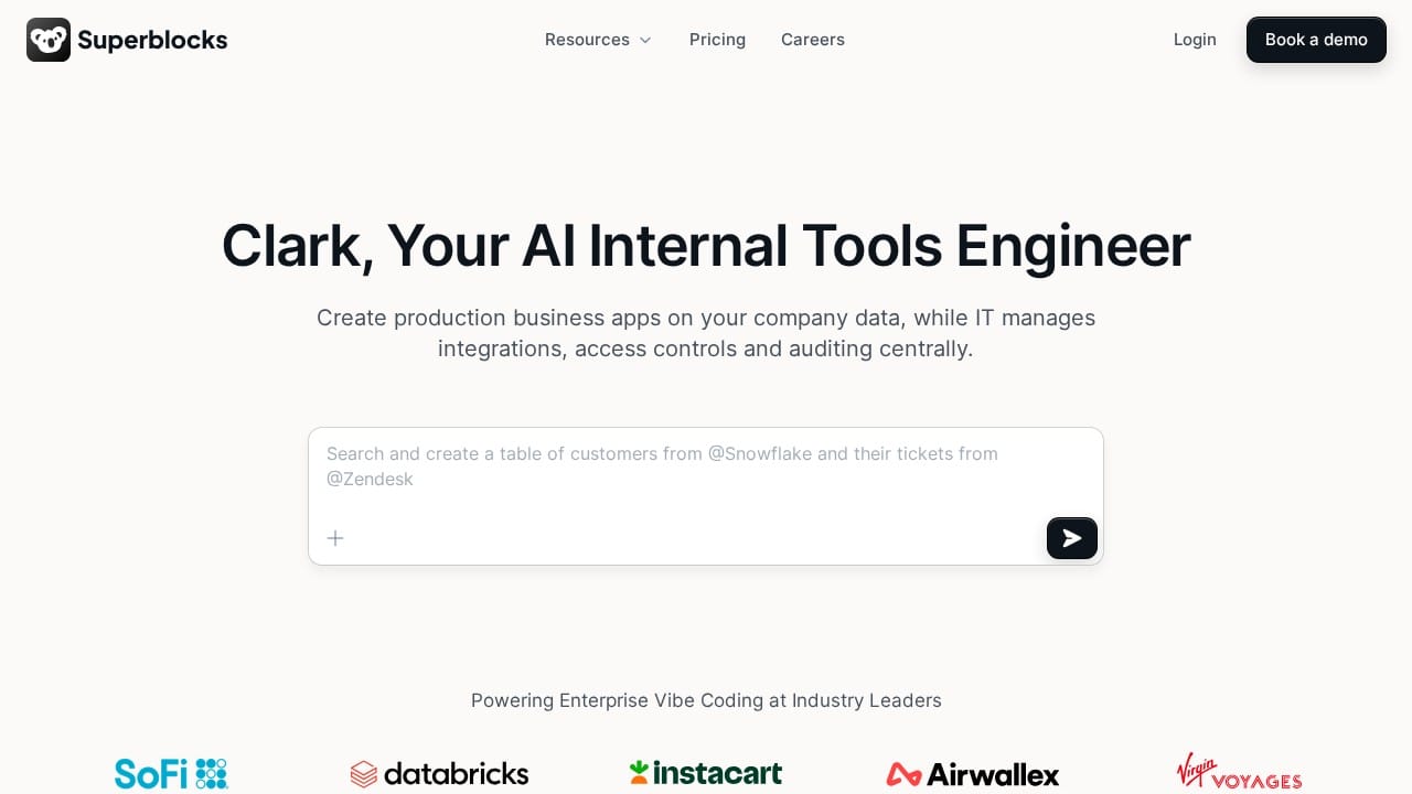 Superblocks homepage