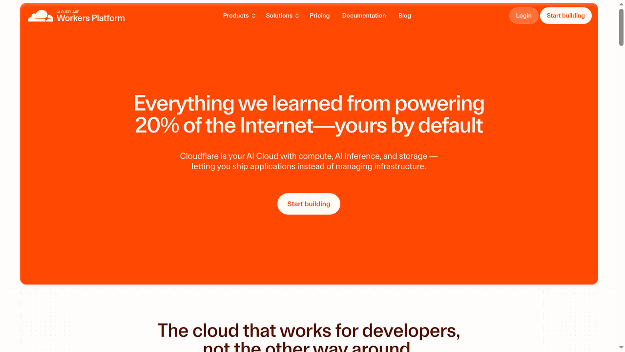 Cloudflare Workers - computo serverless en el edge