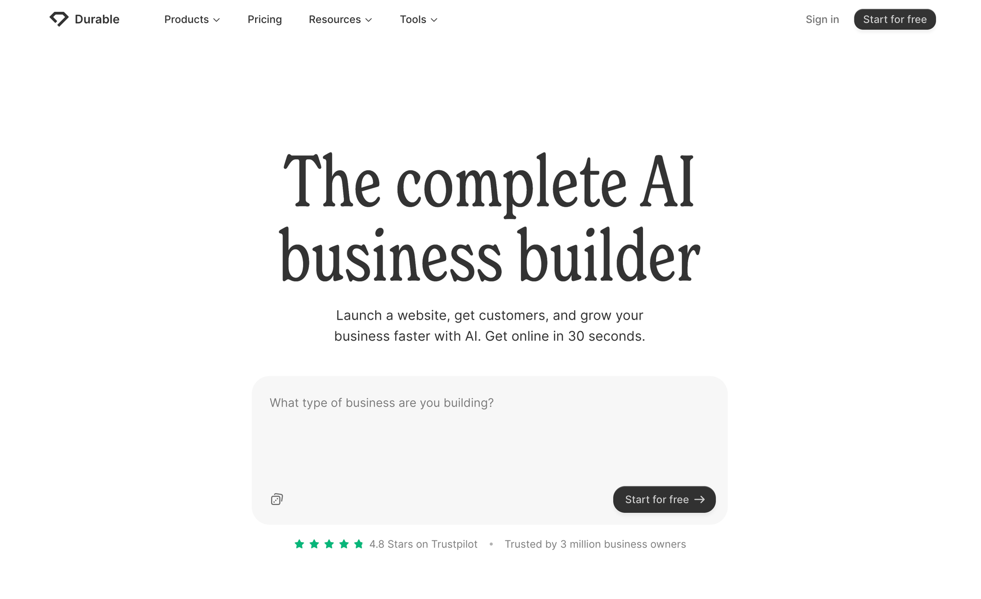 durable ai