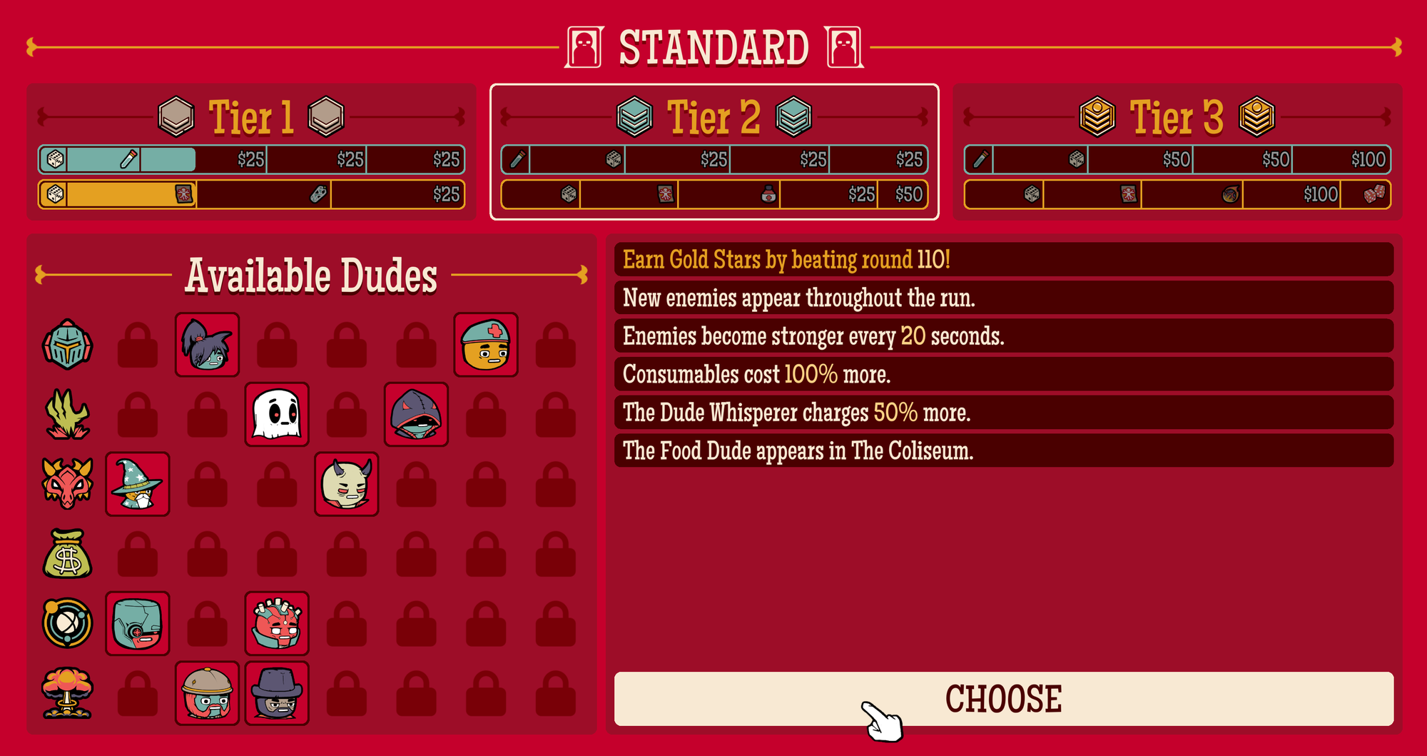 A view of Tier 2 with Tier 1 partially completed.
