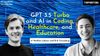 E56: OpenAI's GPT3.5 Turbo and the State of AI in Coding, Healthcare, and Education