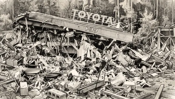 The cost of assuming the world stays still: Toyota and the 2011 Tohoku earthquake