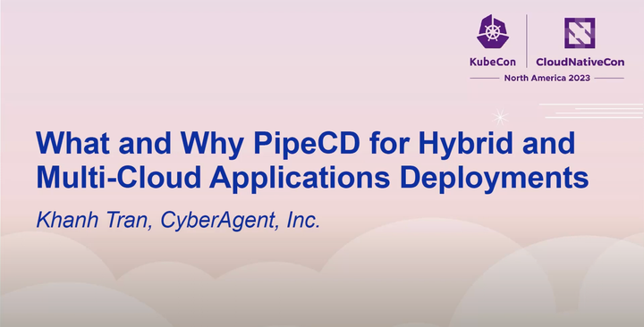 KubeCon + CloudNativeCon 2023 NA で登壇してきました