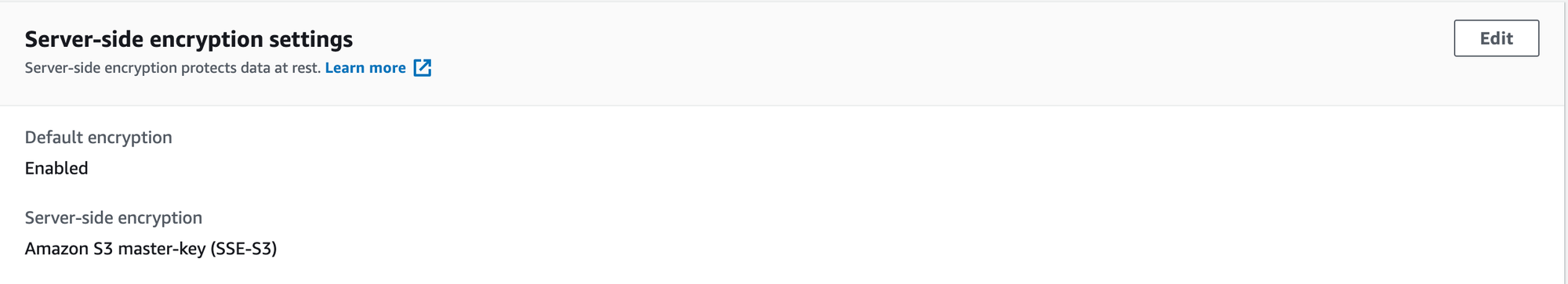 Effect of configuration setup