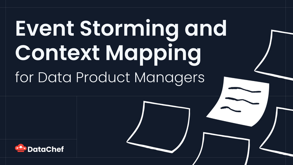 Event Storming and Context Mapping for Data & AI Product Managers