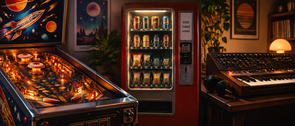 Pinballs, Vending Machines, and Synthesizers