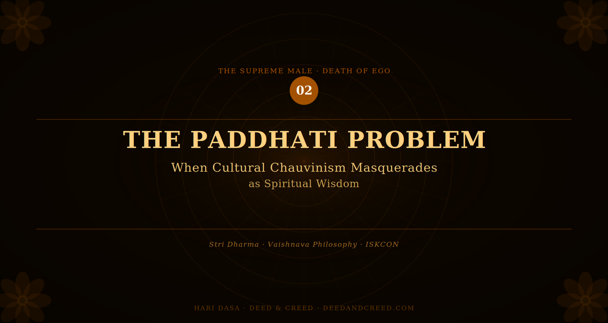 The Paddhati Problem