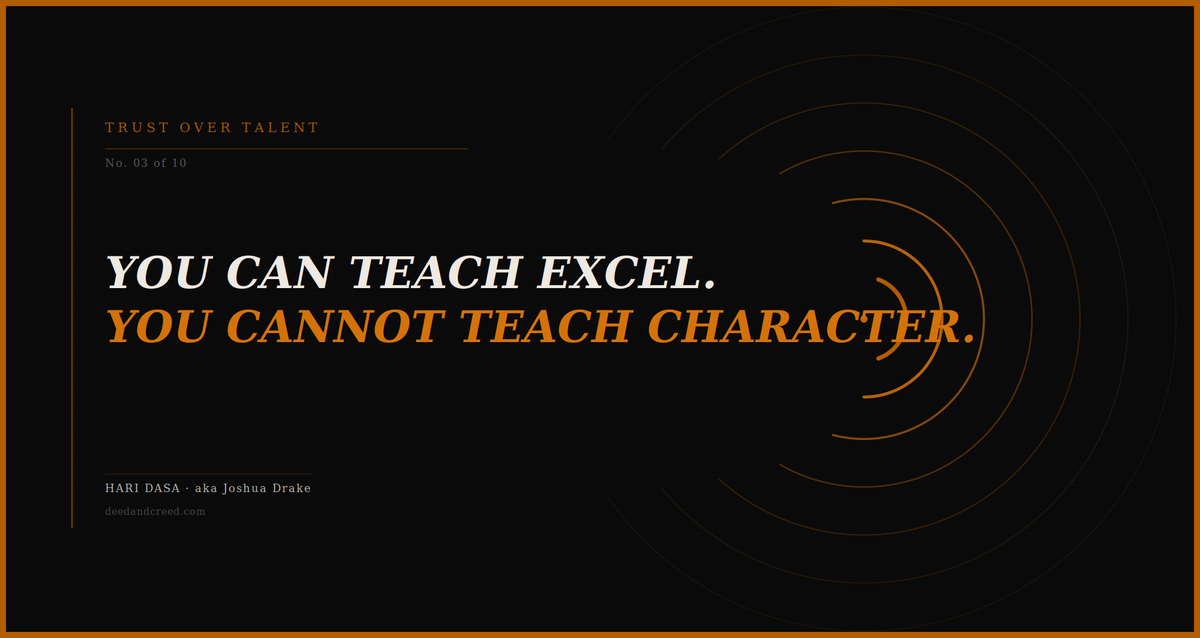 You Can Teach Excel. You Cannot Teach Someone Not to Be a Jerk.