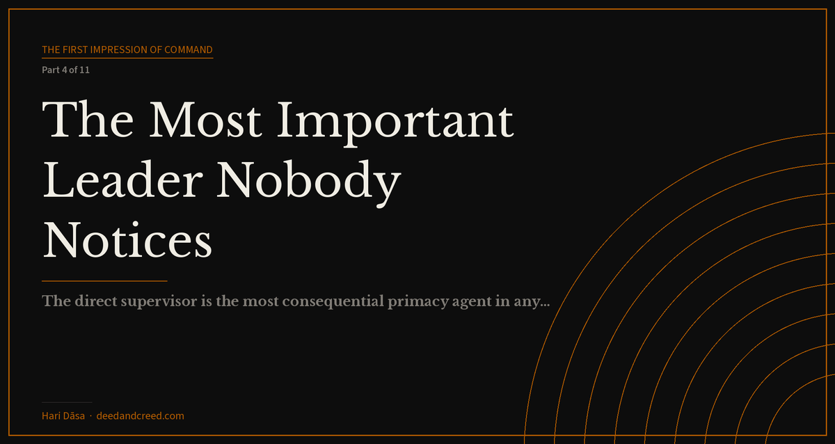 The Most Important Leader Nobody Notices