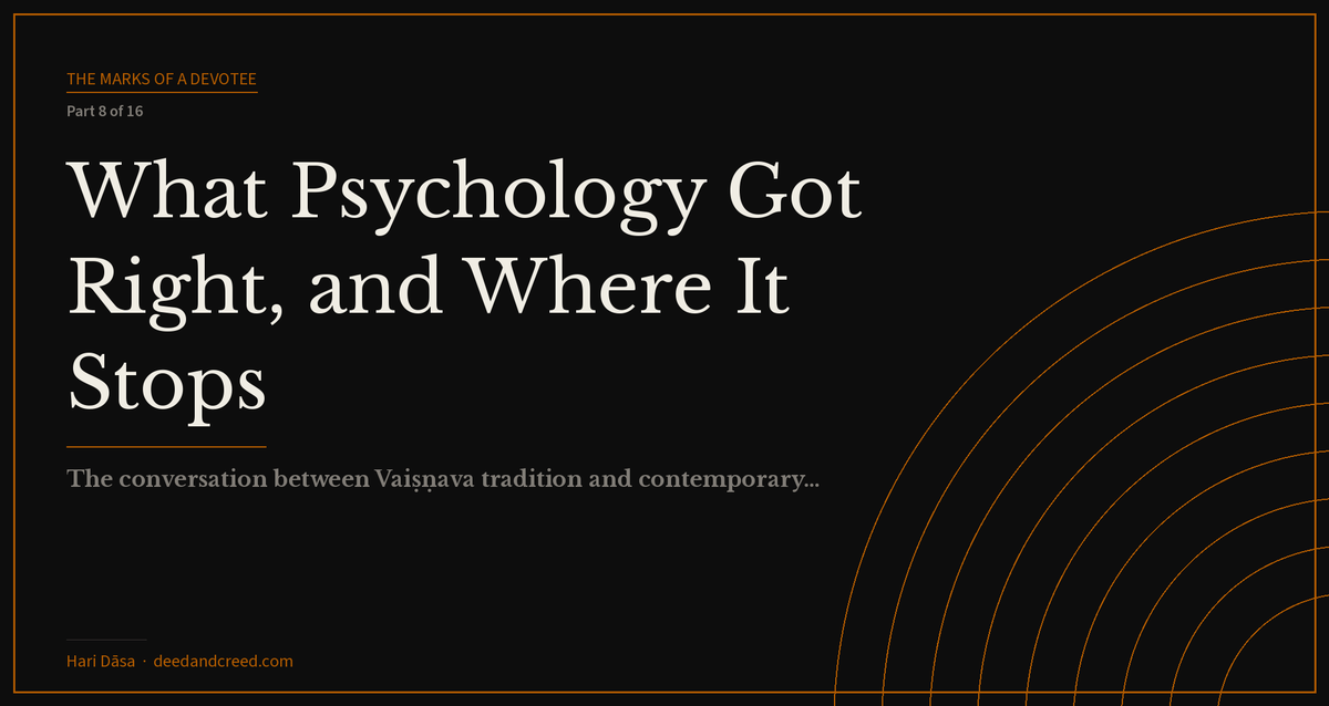 What Psychology Got Right, and Where It Stops
